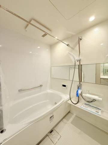 【浴室】 | グレイス茅ヶ崎ソレアード | ユニットバスに交換されている為、
機能性◎