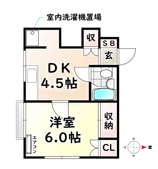【間取り】 | コーポ島津【名古屋市賃貸・女性限定】