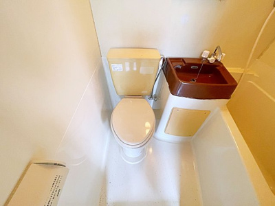 【トイレ】 | コーポ島津【名古屋市賃貸・南向き】