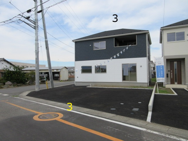 【仲介手数料無料】新築戸建　クレイドルガーデン深谷市武蔵野2409-1（全3棟）