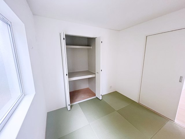 新築戸建・建売　いわき市平下平窪第6　Cradle Garden　全6棟の和室|用途に応じてアレンジのできる洋風も取り入れた和室！