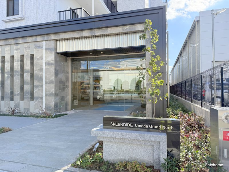 スプランディッド梅田グランノース　仲介手数料無料のエントランス