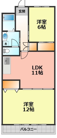 【間取り】 | サンピア堀込