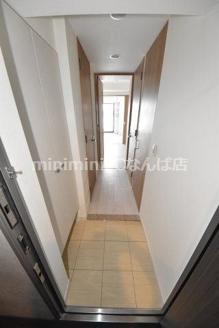 ファーストフィオーレ難波南パークサイドの玄関