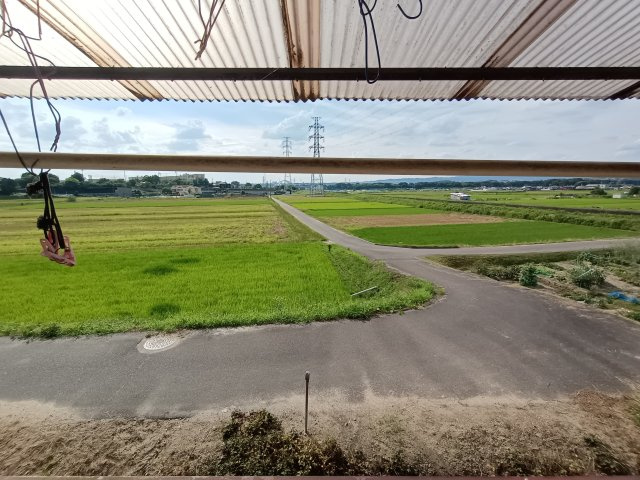 市木町貸家の駐車場