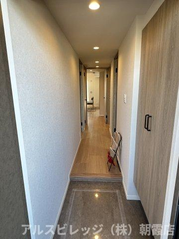 ベルポート朝霞弐番館の玄関|落ち着いた玄関です