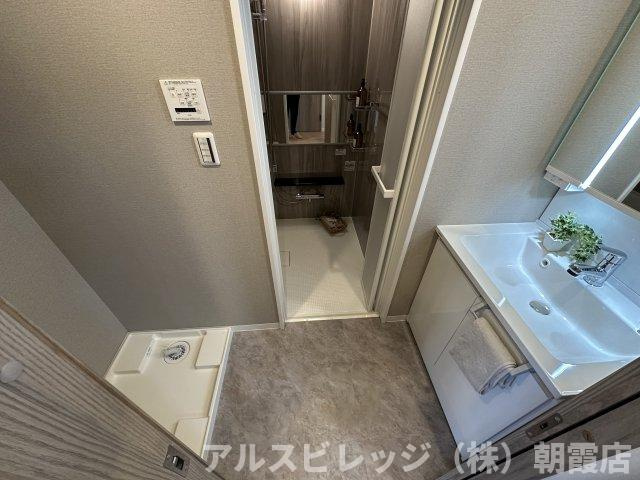ベルポート朝霞弐番館の脱衣所|脱衣場