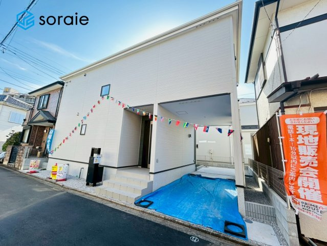 川越市砂新田3丁目第1期 全2棟 リナージュ 新築戸建の外観|2月6日 撮影
