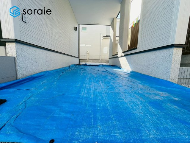 川越市砂新田3丁目第1期 全2棟 リナージュ 新築戸建の駐車場|2月6日 撮影