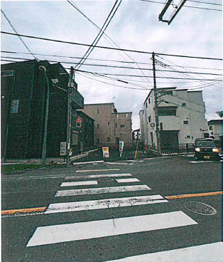 売地　ふじみ野市上福岡の前面道路含む現地写真|前面道路含む現地写真です
