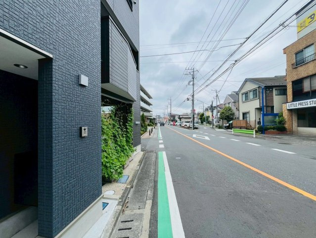 【前面道路含む現地写真】 | 西東京市保谷町１丁目　新築戸建て | 見通しもよく、落ち着いた住宅街でゆったり過ごせます