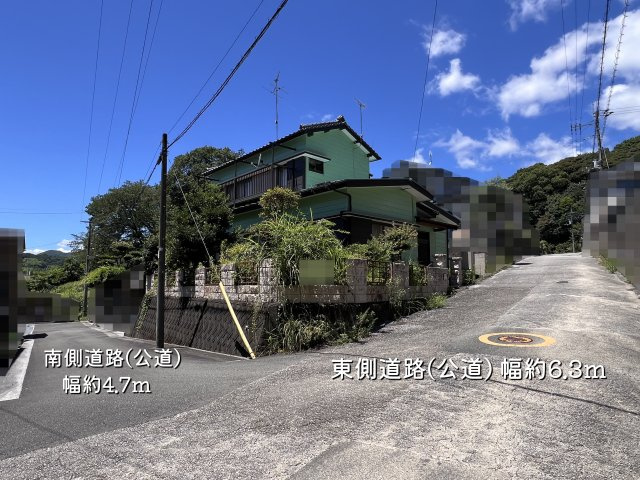 【前面道路含む現地写真】 | 高知市岩ヶ淵