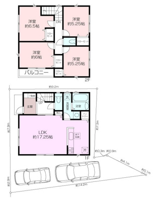 上町3丁目新築戸建A号棟の画像