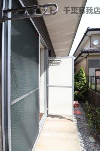 リブリ・ウインディーバレーⅢのバルコニー|広々としたバルコニーです