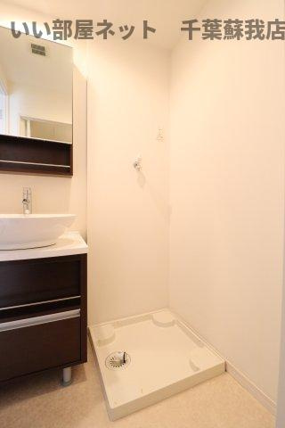 リブリ・ウインディーバレーⅢの洗面所|洗濯機置場