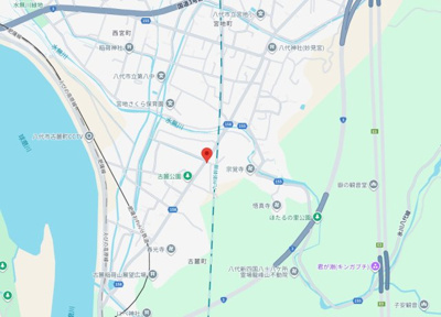 【地図】 | 熊本県八代市古麓町