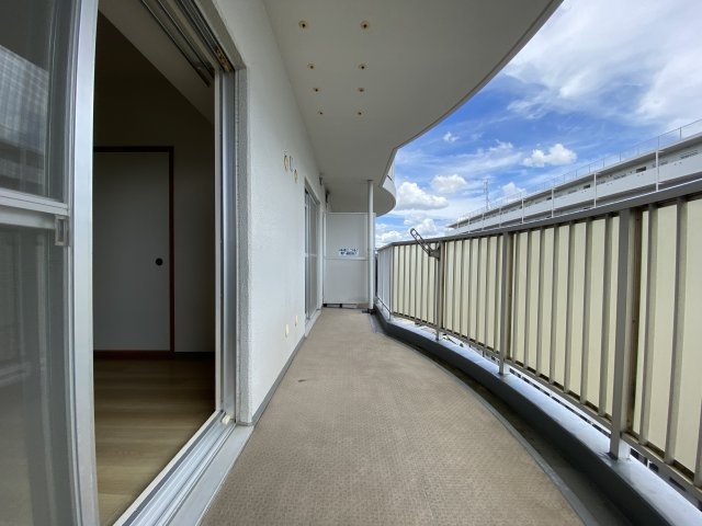 プレスト・コート弐番館のバルコニー