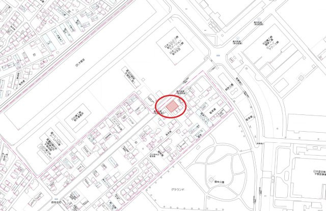 宇都宮市御幸本町　土地の地図