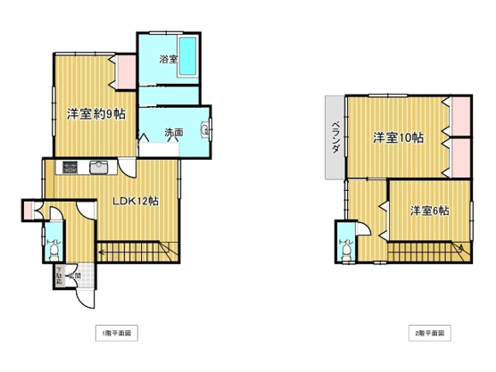 【間取り】 | 伊豆急伊豆高原　戸建