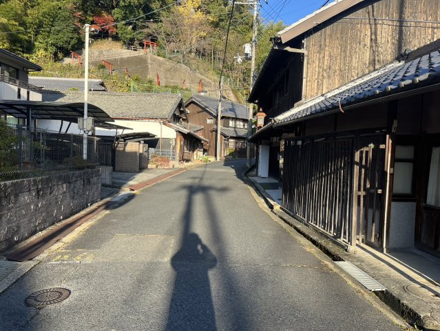 萩原の前面道路含む現地写真