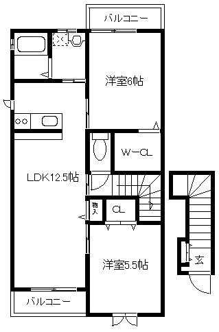 【間取り】 | カーサ・エスパーダ