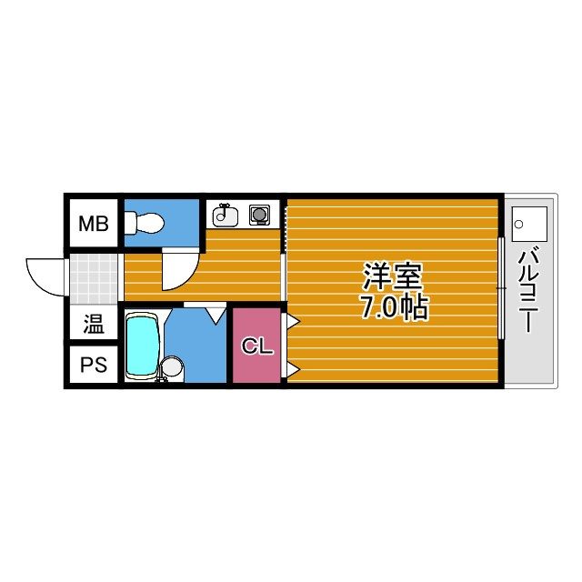 メゾン楠の間取り