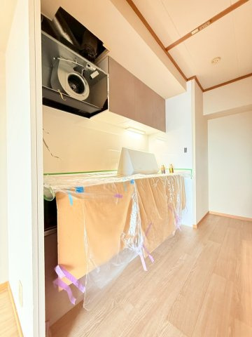 県営伊川谷第2高層住宅2号棟のキッチン