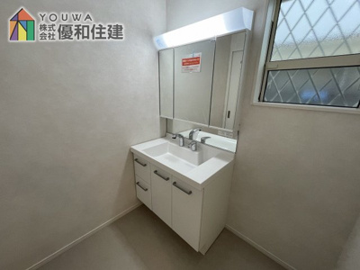 【独立洗面台】 | 新築戸建　明石市朝霧町３丁目