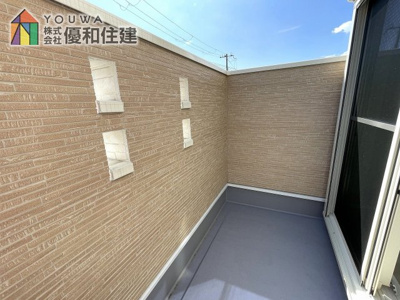 【バルコニー】 | 新築戸建　明石市朝霧町３丁目