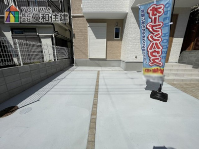 【駐車場】 | 新築戸建　明石市朝霧町３丁目
