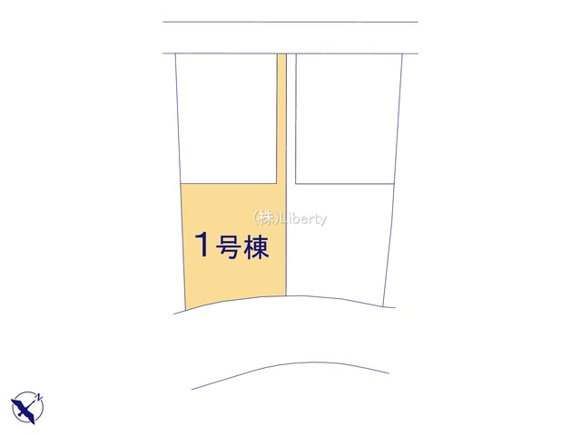 小美玉市小川第1　新築戸建　1号棟の区画図