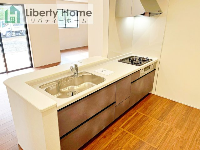 小美玉市小川第1　新築戸建　1号棟のキッチン