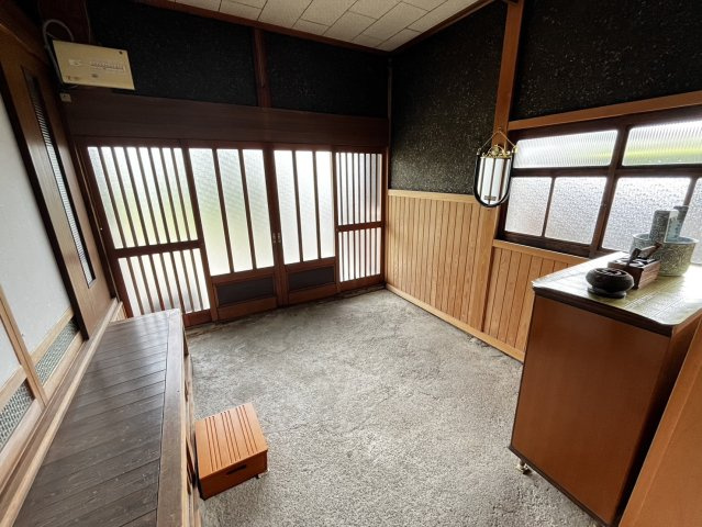 田舎暮らし　曽爾村今井の玄関