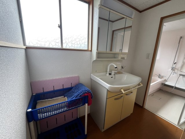 田舎暮らし　曽爾村今井の独立洗面台