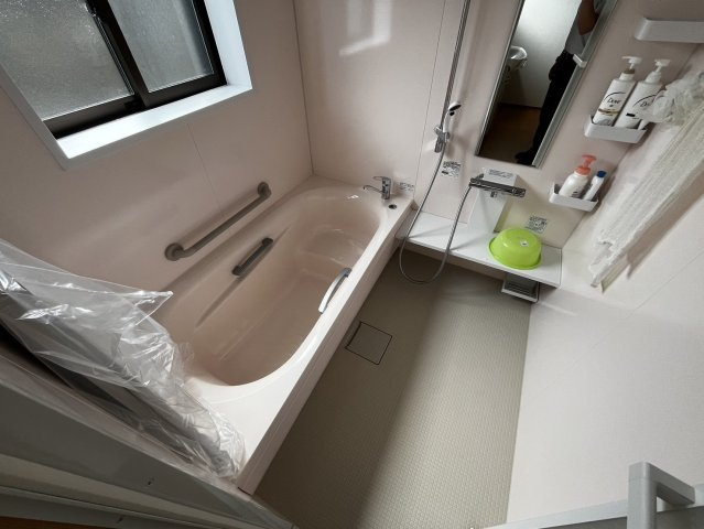 田舎暮らし　曽爾村今井の浴室