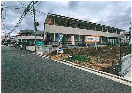 売地　川越市大字寺尾の前面道路含む現地写真|前面道路含む現地写真です