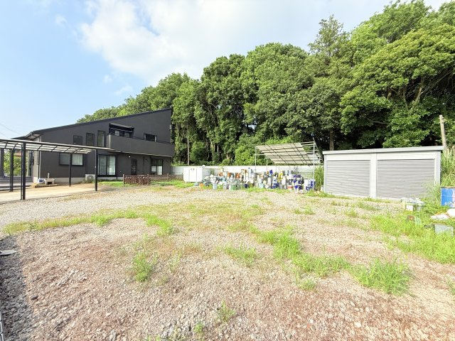 敷地160坪！つくば市安食築浅住宅の庭