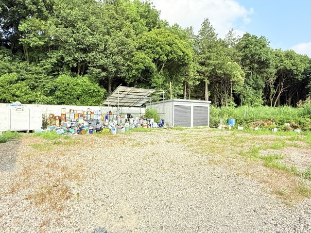 敷地160坪！つくば市安食築浅住宅の庭