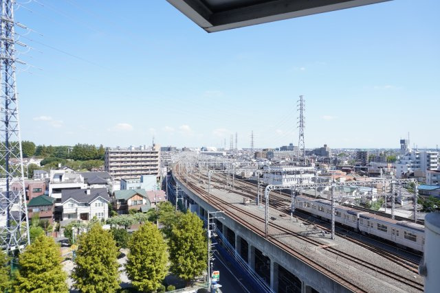 東武越谷サンライトマンションの展望