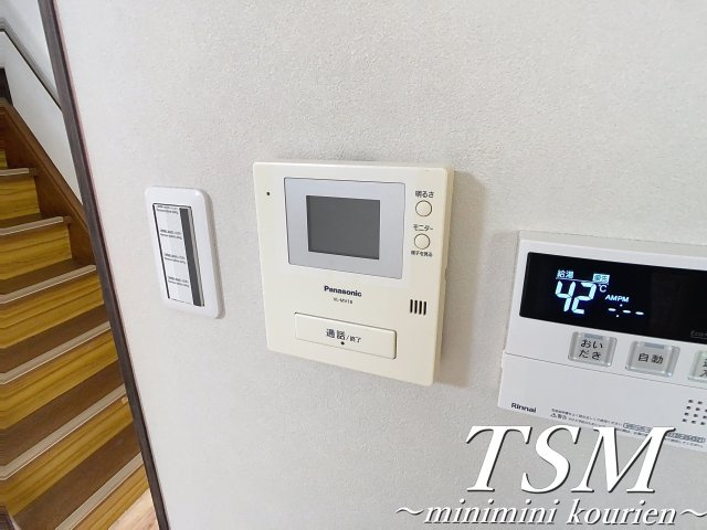 香里新町一戸建貸家のセキュリティ|モニターホン