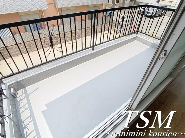 香里新町一戸建貸家のバルコニー