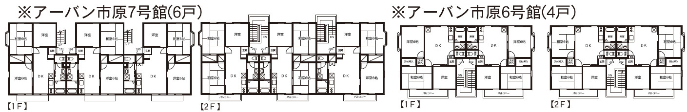 市原市西広6丁目　一棟売アパートの間取り