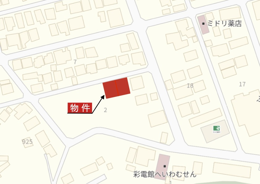 鈴鹿市自由ヶ丘4丁目《全2区画》の地図|詳細Map