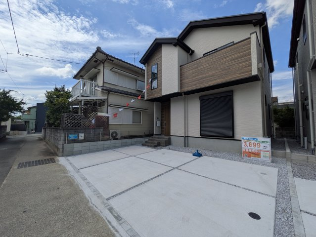 糟屋郡須恵町5期　１号棟の前面道路含む現地写真
