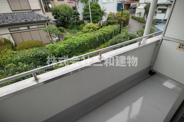 コーポ市川のバルコニー|同間取り別室の参考写真です