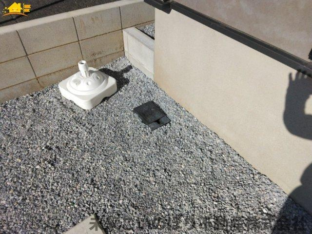 【庭】 | LIGARE久喜市本町10期2号棟 | 洗車に便利な散水栓付き