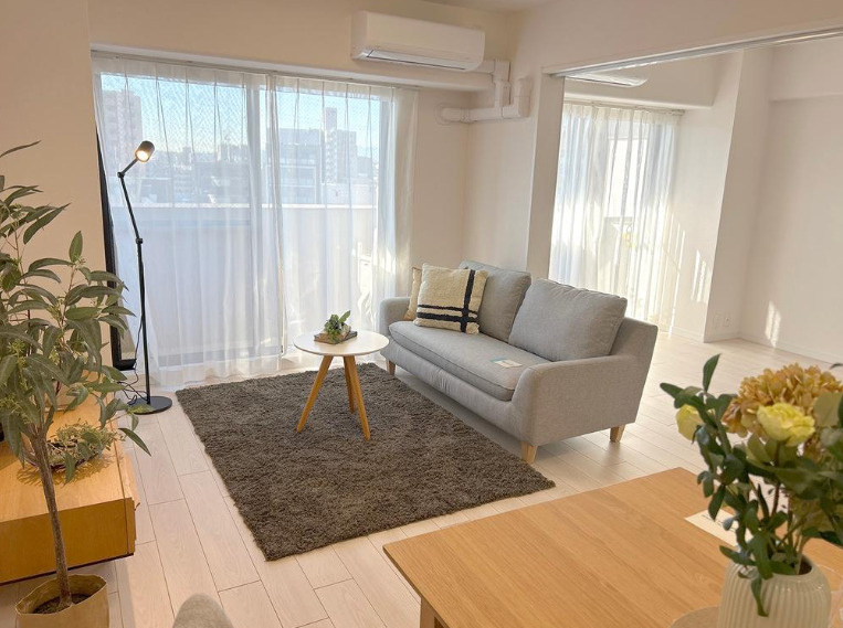 ソフィア志木のキッチン|ホワイト基調の清潔感のあるキッチンんです