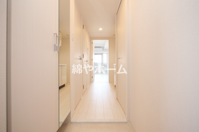 エスリード難波ザ・ブライトの玄関|落ち着いた玄関です