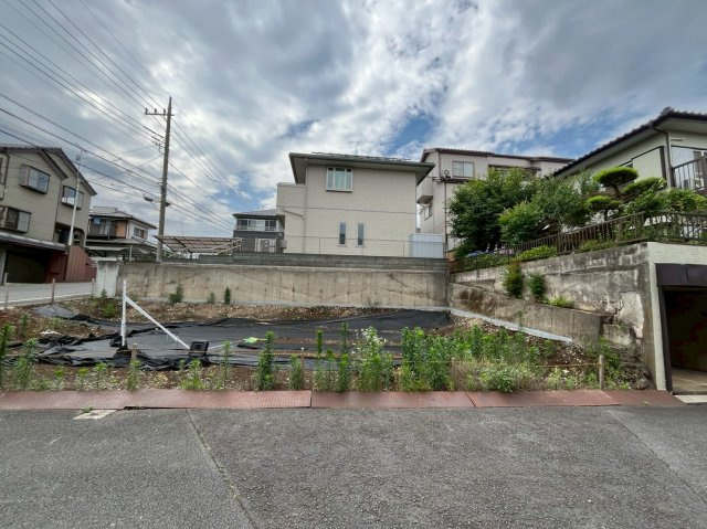 売地　川越市稲荷町の前面道路含む現地写真|前面道路含む現地写真です