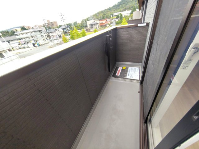 サンフィット　B棟のバルコニー